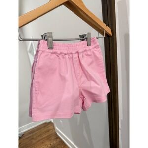 The Proper Peony Pink Elastic Waist Shorts Kids Size 5 Casual Comfort Preppy EUC